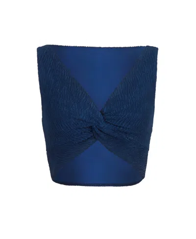 Meridian Swimwear Women's Zenith Bikini Top - Deep Sea Blue