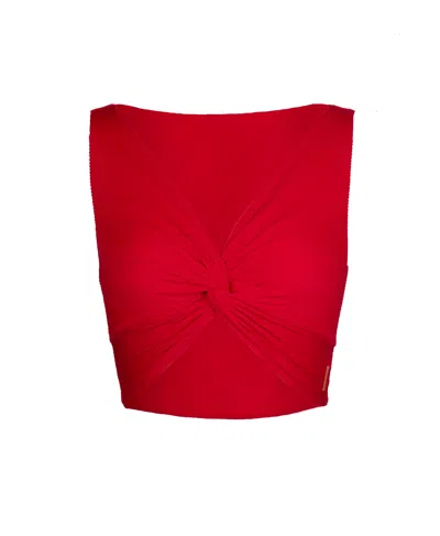 Meridian Swimwear Women's Zenith Bikini Top - Red