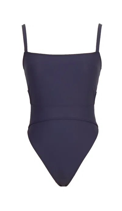 Meridian Swimwear Women's Zero One Piece - Navy Blue