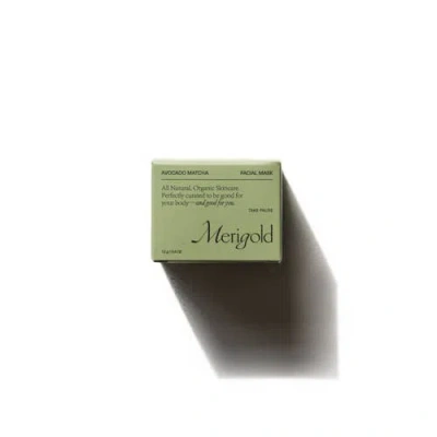 Merigold Avocado Matcha Mask In Green
