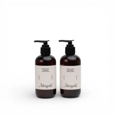 Merigold The Mindful Citrus Hand Care Bundle In Transparent