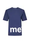 Merippa Logo-print T-shirt In Blue