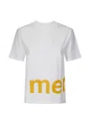 Merippa Logo-print T-shirt In White