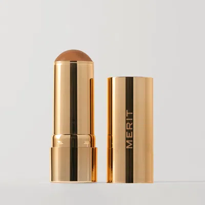 Merit Beauty Bronze Balm Sheer Bronzer In Clay In Brown
