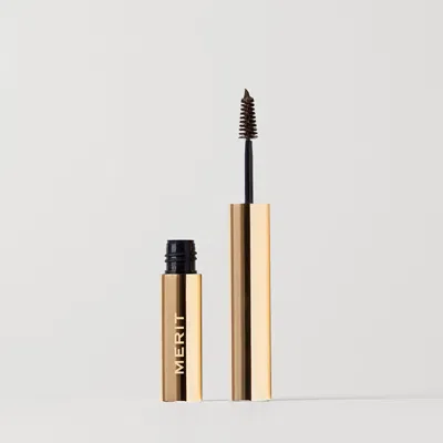 Merit Beauty Brow 1980 Volumizing Pomade In Brown Black In Multi