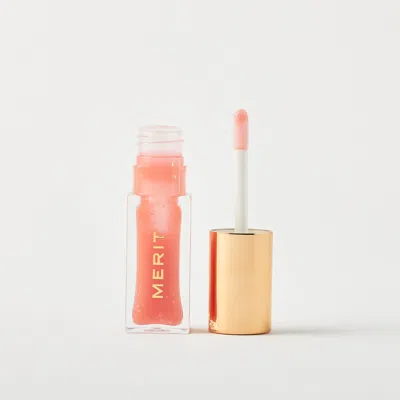 Merit Beauty Shade Slick Tinted Lip Oil In Jeté In Black