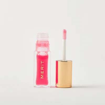 Merit Beauty Shade Slick Tinted Lip Oil In Les Deux