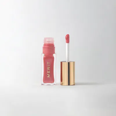 Merit Beauty Shade Slick Tinted Lip Oil In Pointelle