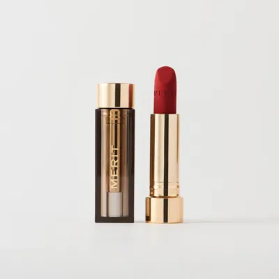 Merit Beauty Signature Lipstick Lightweight Lipstick In Power
