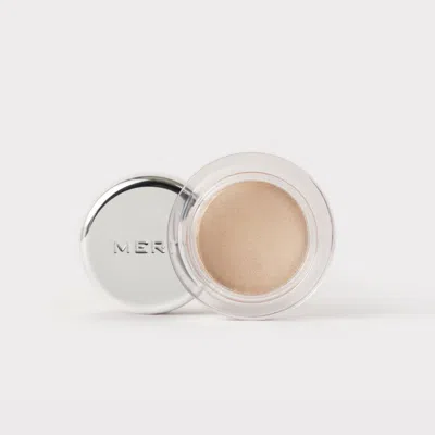 Merit Beauty Solo Shadow Eye Color In Palladium In Silver