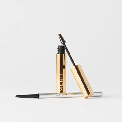 Merit Beauty The Brow Duo Our Award-winning Volumizing Pomade Paired With Our New Microfine Gel Pencil — For Less