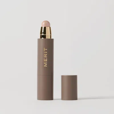 Merit Beauty The Minimalist Foundation And Concealer Perfecting Complexion Stick In Bone In Brown