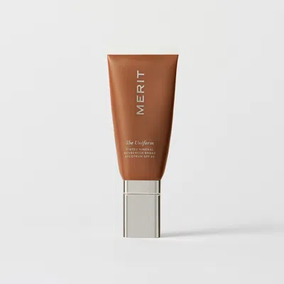 Merit Beauty The Uniform Tinted Mineral Sunscreen Spf 45 In Deep Warm