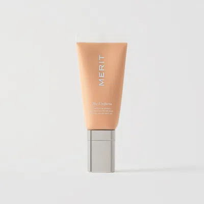 Merit Beauty The Uniform Tinted Mineral Sunscreen Spf 45 In Light-medium Cool