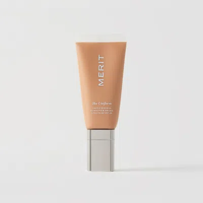 Merit Beauty The Uniform Tinted Mineral Sunscreen Spf 45 In Medium Cool Olive