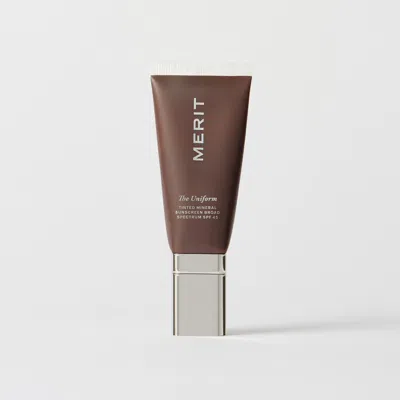 Merit Beauty The Uniform Tinted Mineral Sunscreen Spf 45 In Rich Neutral