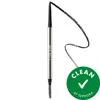 Merit Brow 1990 Ultra Fine Eyebrow Gel Pencil Brown Black 0.0007 oz / 0.02 G In Brown Black