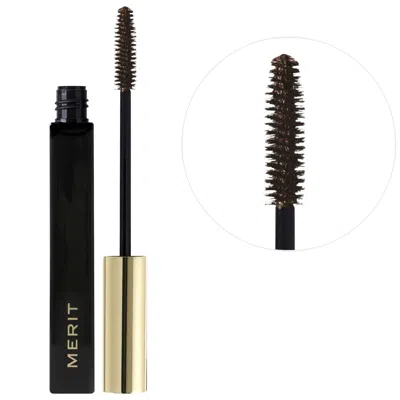 Merit Clean Lash Lengthening Tubing Mascara Brown 0.24 Oz/7 ml