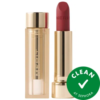 Merit Signature Lip Lightweight Lip Blush Gamay 0.10 Oz/3 ml In Burgundy