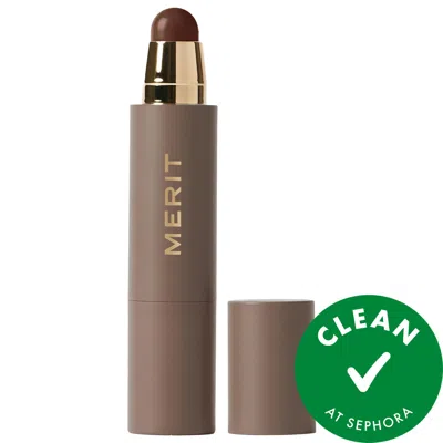 Merit The Minimalist Perfecting Complexion Foundation And Concealer Stick Bistre .23 oz / 6.5 G In White