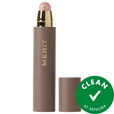 Merit The Minimalist Perfecting Complexion Foundation And Concealer Stick Jute .23 oz / 6.5 G In Pink