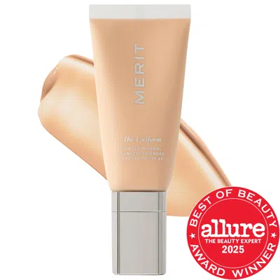 Merit The Uniform Tinted Mineral Sunscreen Broad Spectrum Spf 45 25 1.7 Oz/50ml In Neutral