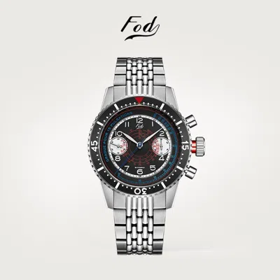 Pre-owned Merkur Mens Chronograph Watches Fod Watch Hand Wind Mechanical Pulsations Ty2901