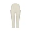 Merlenne White Gabardine Cigarette Pants In White