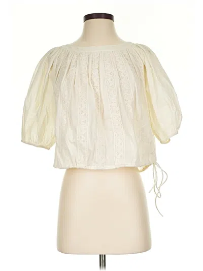Merlette 3/4 Sleeve Blouse In Neutral
