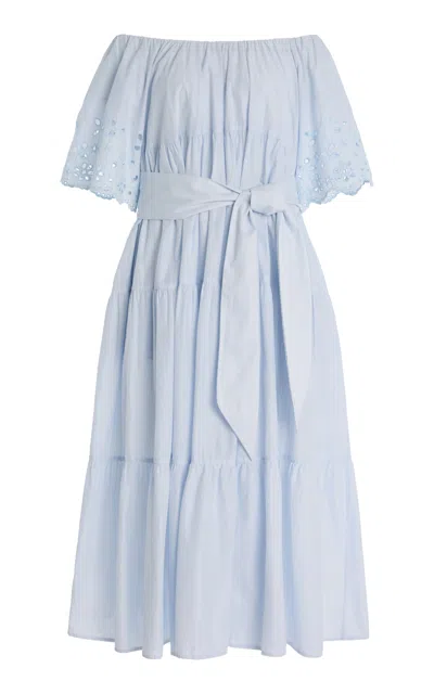 MERLETTE BERENSON COTTON MAXI DRESS