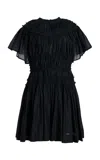 Merlette Cadere Cotton Dress In Black