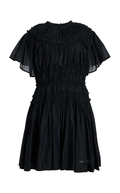 Merlette Cadere Cotton Dress In Black