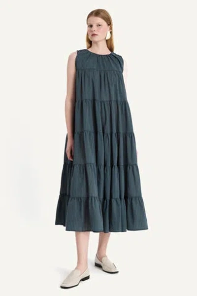 Merlette Caron Dress In Deep Slate