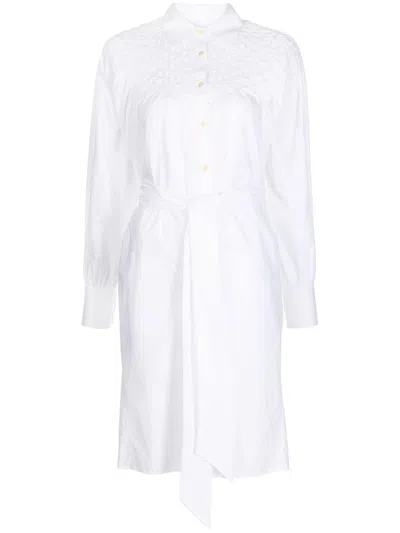 Merlette Women's Crescent Cotton Dress In White