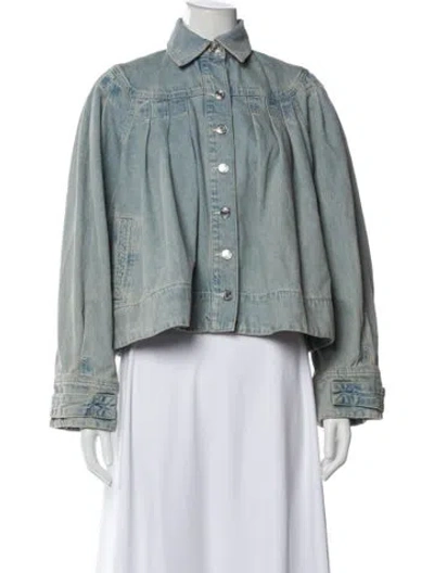 Pre-owned Merlette Denim Jacket In Blue