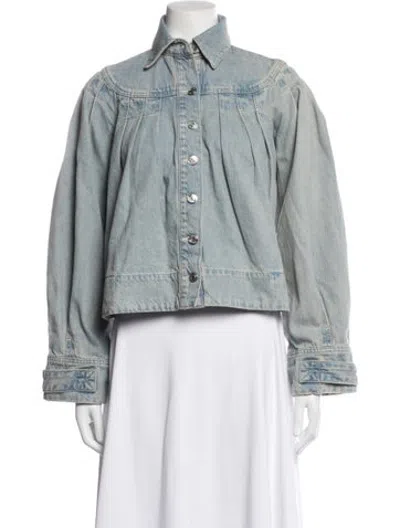 Pre-owned Merlette Denim Jacket In Blue