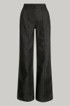 Merlette Egan Denim Trouser In Black