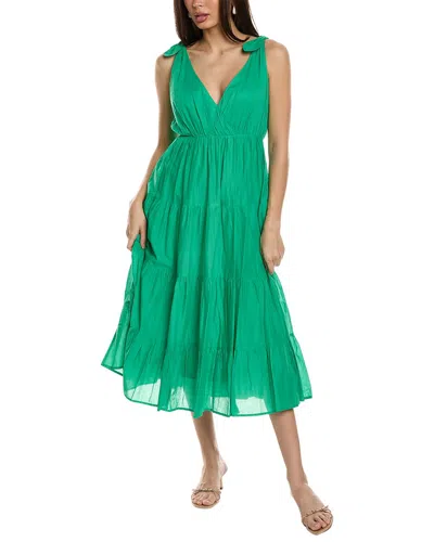 Merlette Flor A-line Dress In Green