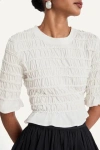 Merlette Grasse Top In White In White