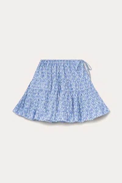 Merlette Hill Skirt In Liberty Blue Print