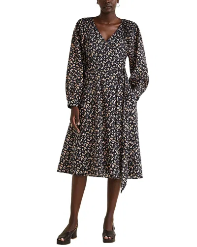 Merlette Ilya Print Dress In Black