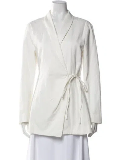 Pre-owned Merlette Jacket In White