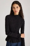 Merlette Kantor Top In Black In Black