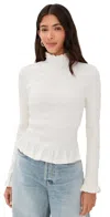 Merlette Kantor Top Opaline In White