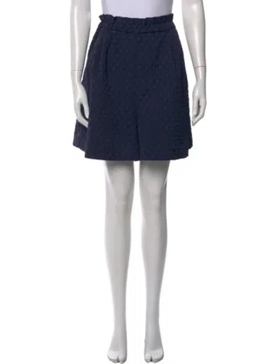 Pre-owned Merlette Knee-length Shorts In Blue