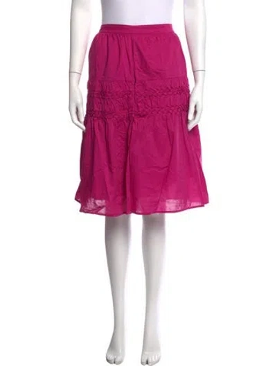 Pre-owned Merlette Knee-length Skirt In Pink
