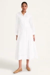 MERLETTE LIBERTY DRESS IN WHITE