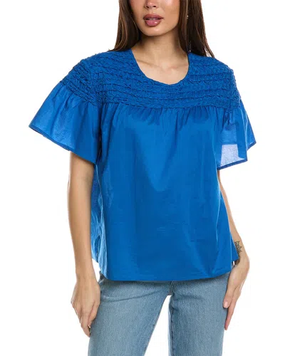 Merlette Lisse Blouse In Blue