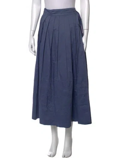 Pre-owned Merlette Long Skirt In Blue