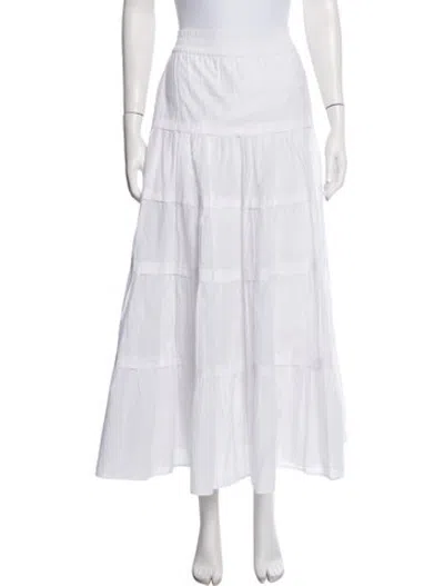 Pre-owned Merlette Long Skirt W/ Tags In White
